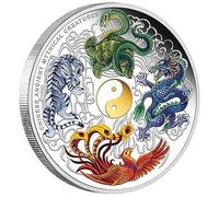 Moneta commemorativa Antiche Creature mitiche Drago Bellissima Moneta Sfida Regali Souvenir