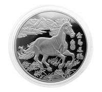 Moneta Commemorativa, Con Anno Di Design Del Cavallo, 4 Cm, Ricordo Commemorativo Di Cavallo, Moneta In Edizione Limitata, Elegante E Dettagliata, Per La Visualizzazione O La Raccolta