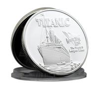 Moneta commemorativa del Titanic britannico, in metallo, per collezionare la decorazione della casa, idea regalo