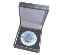 Moneta commemorativa della Royal Air Force MOD ufficiale con licenza in scatola