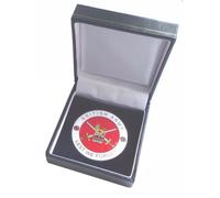 Moneta commemorativa dell'esercito britannico ufficiale MOD con licenza in sc...