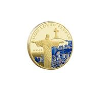 Moneta commemorativa di Gesù, moneta di Gesù di Natale | Moneta da collezione in metallo per artigianato con monete decorative - Artigianato decorativo con monete d'oro, forniture uniche da collezione