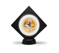 Moneta Commemorativa Il Re d'Inghilterra Carlo III Monete Commemorative Placcate in Oro Monete da Sfida Monete da Collezione Souvenir Regalo