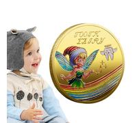 Moneta commemorativa in metallo - Regalo per dei , ricompensa dei smarriti | Moneta di memoria per bambini lucenti, token di non circolanti, ricordi da collezionista per la pietr