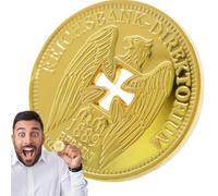 Moneta commemorativa - Reichsbank-Direttorio Moneta commemorativa - Moneta d'Esposizione per Collezionisti Adulti Idea Regalo Decorazione Per Presentazione