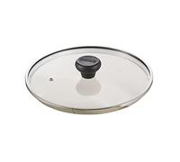 Moneta Coperchio Piatto, Vetro, Trasparente, Diametro 18 cm