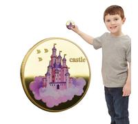 Moneta da collezione - Collezione Esperienza Favor for Lost Teeth Kids - Treasure Memory Keepsake Collectible Dooth Fairy Souvenir for Boys Girls Children Collection