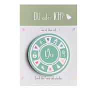 Moneta decisionale "Io o Du" | Regalo per giovani genitori e per la nascita | Divertente chip da poker per mamma e papà | aiuto decisionale genitore bambino | idea regalo famiglia | pensierino nascita