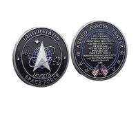 Moneta della sfida della forza spaziale degli Stati Uniti Comando degli Stati Uniti, moneta militare da uomo