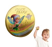 Moneta delle fate per bambini - Ricompensa dei denti Lost | Token souvenir double face per bambini Cambio di denti, collezionista non circolante