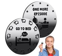 Moneta Di Decisione Del Giocatore - Di Gioco Extra Per La Moneta A Letto | Moneta Per Andare A Letto, Moneta Di Decisione Parentale Di Gioco Per Il Letto Moneta Destino Divertente