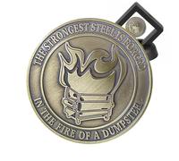 Moneta di sfida antincendio per cassonetti,Moneta nel fuoco del cassonetto - Moneta divertente sfida morale | Moneta per sfida per la ricompensa, addio, laurea, per