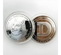 Moneta Dogecoin - Argento