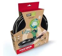 Moneta Eden Minispace set di padelle antiaderenti 24 + 28 cm + manico removibile, alluminio riciclato, 100% Made in Italy