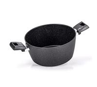 Moneta Etnea Evolution Casseruola 2m 24cm,anche per induzione, 100% Made in Italy