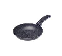 Moneta Etnea Artech Stone Ultra - Padella in Alluminio Antiaderente, Nero, 20 cm