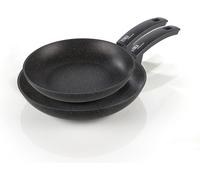 Moneta Etnea Set 2 Padelle, 24-28 cm, rivestimento interno hardoise
