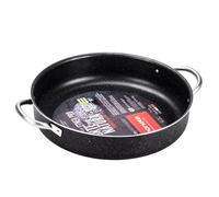 Moneta Etnea PRO Tegame con Manico Inox, Alluminio, Nero, 36 cm