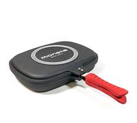 Moneta progrill fornetto, grill cm 32x24 chiusura con guarnizione e manico magnetico qualità extra - 8003703174988