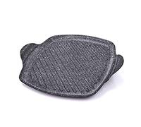 Moneta Gusto Griglia Quadrata, Alluminio, Nero, 25x25 cm