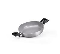 Moneta Innova Tegame 24cm, rivestimento naturale FineGres (NO PFAS), anche per induzione, 100% Made in Italy
