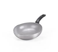 Moneta Innova Wok 1m 28 cm, rivestimento naturale FineGres (NO PFAS), anche per induzione, 100% Made in Italy