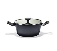 Moneta Nova Casseruola, Alluminio, Nero, 24 cm