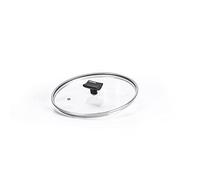 Moneta Nova Coperchio Piatto Bordo in Acciaio Inox, 26 cm