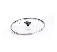 Moneta Nova Coperchio Piatto Bordo in Acciaio Inox, 30 cm
