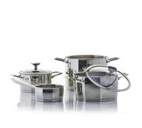Moneta Padella, casseruola, wok, 2 coperchi e 2 manici removibili