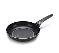Moneta Recy Padella 26 cm Ricicla 37 Lattine, Net Induction, Nero, Corpo Alluminio 100% Riciclato