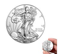 Moneta sfida Statua della Libertà del 2013, Valuta privata da mezzo dollaro della zecca Walking Liberty