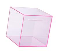 Moneta trasparente a misura di bambino Slot a ingresso singolo e moderno risparmio Display Decor Family Budget Organizzatori