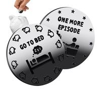 Moneta Vai a , Moneta per la decisione del gioco - regalo per prendere decisioni per i giocatori, monete novità a doppia faccia per gli amanti del gioco | Vai a 1 altro episodio Decisione dei g