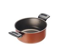 MONETA ZECCHINO CASSERUOLA 2 MANICI DIAMETRO 22cm