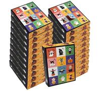 Monetais 20 calendari dell'Avvento Vuoti da riempire, 12 Pezzi, Scatola di Halloween autoassemblata 12, 7 x 20, 3 x 5, 1 cm per Caramelle Natalizie