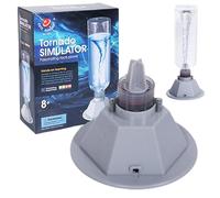Monetais Kit scientifico Tornado Maker da 1 Confezione, Giocattolo Tornado Alimentato a Batteria per Bambini dagli 8 Anni in su