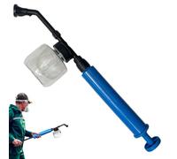 Monetais Spolverino per Terra di diatomee, 250 ml Spolverino per Polvere Retrattile Pistola ad compressa Applicatore di Polvere Spray Lunghezza 17-37 Pollici Regolabile per Interni ed Esterni