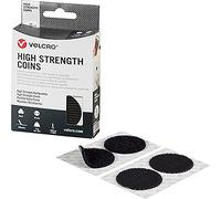 VELCRO - Velcro High Strength Fastener Point, diametro 45 mm, 6 pezzi, colore: Nero