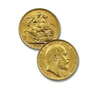 Monete antiche britannia, moneta oro antica regina vittorio Gran Bretagna, collezione moneta argento vecchie lire Regno Unito, per collezionisti di monete europee (1903 Edward VII Sovereign)