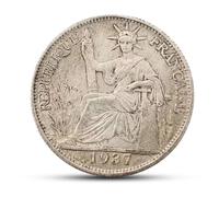 Monete antiche francesi, collezione moneta argento napoleoniche, moneta antica Impero francese, monete vecchie europee, regalo vintage per collezionisti - Marianna 1937