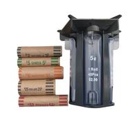 Monete Contatore Monete Sorters Tubo 5in1 Cambiamento Sorters Porta Monete Contatore Macchina Involucro Monete Grande Regalo Per Il Bambino
