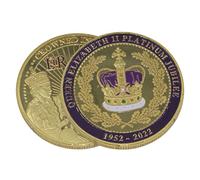 Monete da collezione,Monete reali da collezione fatte a mano commemorative - Distintivo da collezione multifunzionale Souvenir Moneta souvenir Queen resistente alla ruggine per regali souvenir Tioheam