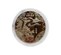 Monete Di Capodanno Cinese - Moneta Commemorativa Di Capodanno Cinese | Simbolo Di Prosperità, Monete Di Serpente Di Capodanno Cinese, Moneta Retrò Di Capodanno Cinese, Sorprendi Il Tuo Bene-