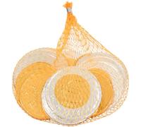 Monete di Cioccolato al Latte Fairtrade, Confezione Regalo Oro in Retina, 141 Grammi, Ideali per la Befana e le Feste