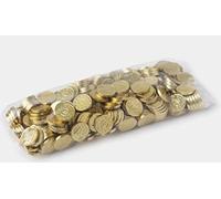 Monete d'oro di cioccolato 28 mm 300 pezzi