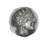 Monete greche antiche, monete argento da collezione grecia, moneta antica greca, monete europee vecchie per collezionisti, regali portafortuna (Ancient Gr thenian Owl)