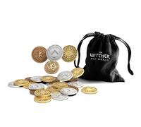 Monete in metallo di qualità premium di The Witcher Old World da 1 a 5 giocatori
