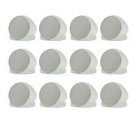 monete rotondi in ferro per stampaggio, set per incisioni semplici con custodie trasparenti, bordo scanalato, display per hobby monete per incisione Dischi per stampaggio rotondo