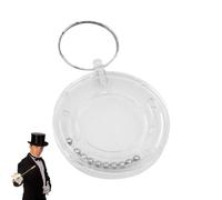 Monete scomparendo magici - Trucchi di Magia delle Monete, Trucco di Monete Magiche | Magicista per Principianti di Gioco dei Maghi di Coin, Moned Escape Puzzle Easy Close Trick, Keycha